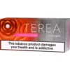 IQOS ILUMA Terea Sun Pearl tobacco product box with a large health warning across the front.